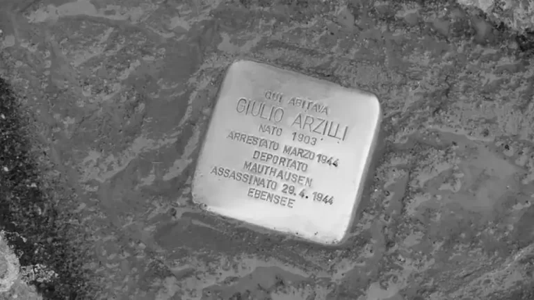 pietra_inciampo_giulio_arzilli_memoriale_olocausto_Mauthausen