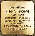 Stolperstein_für_Elena_Basevi_(Turin)