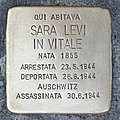 120px-Stolperstein_für_Sara_Levi_in_Vitale_(Torino)