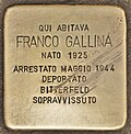 Stolperstein_für_Franco_Gallina_(Torino)