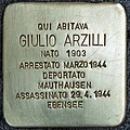 Stolperstein_für_Giulio_Arzilli_(Turin)