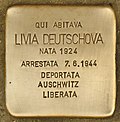 Stolperstein_für_Livia_Deutschova_(Torino)