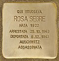 Stolperstein_für_Rosa_Segre_(Torino)